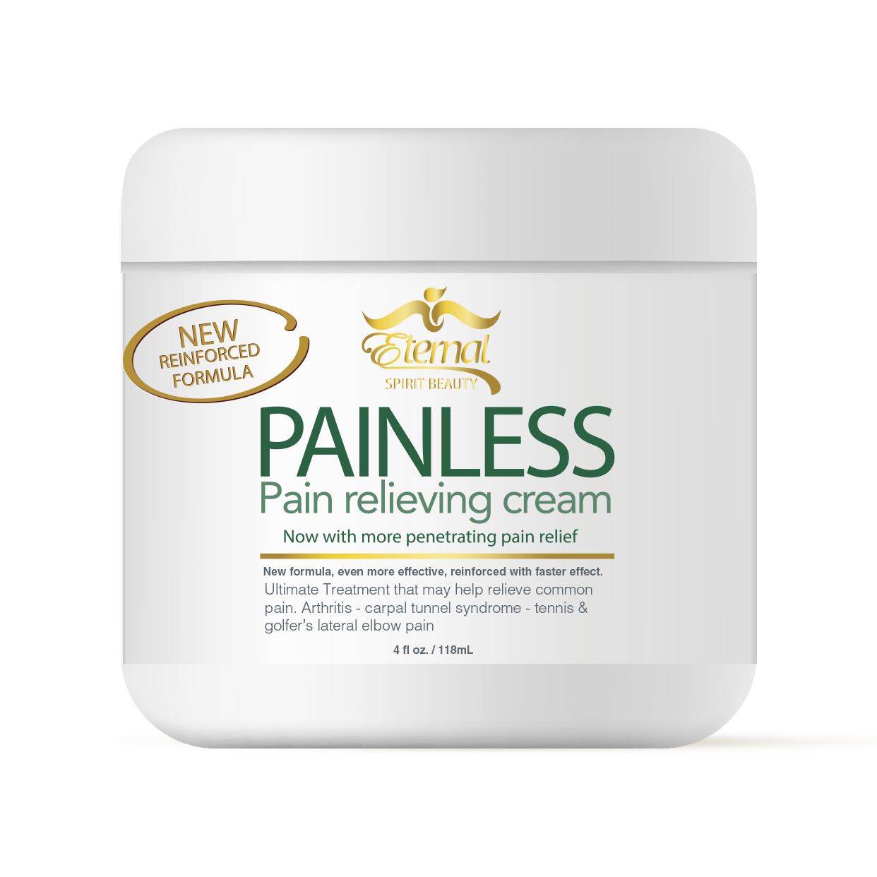 Painless | Pain relieving cream | 4fl oz/118ml